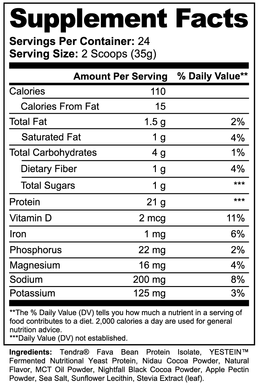 Plant Protein Chocolate