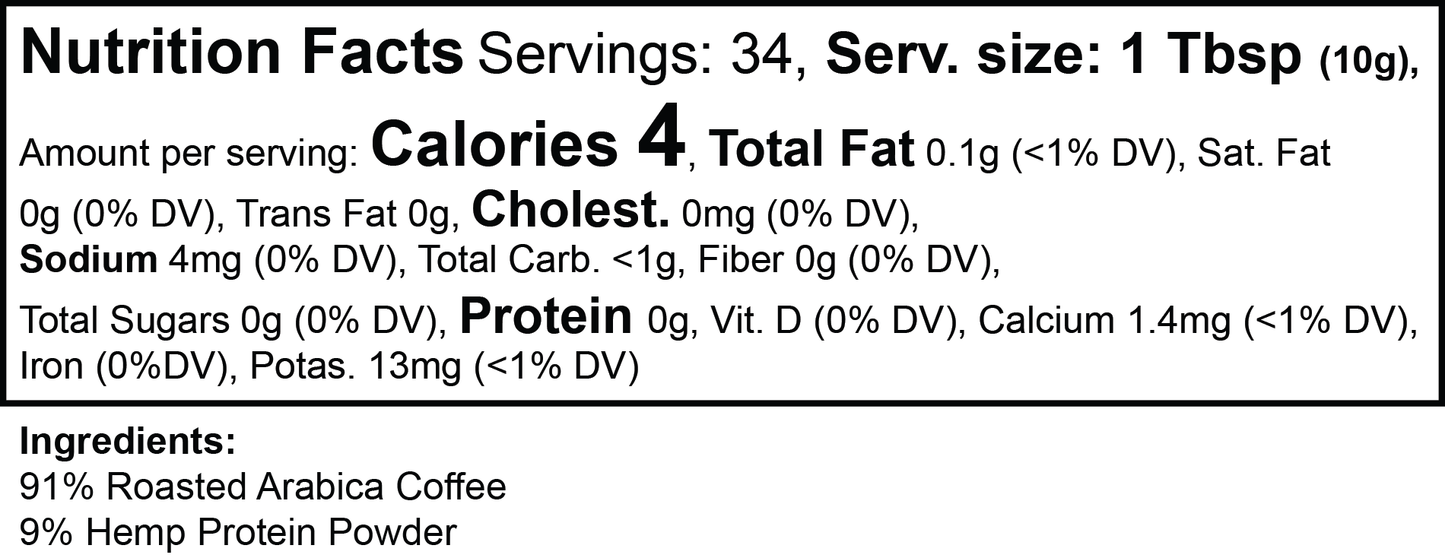 Hemp Harvest Coffee Medium Roast