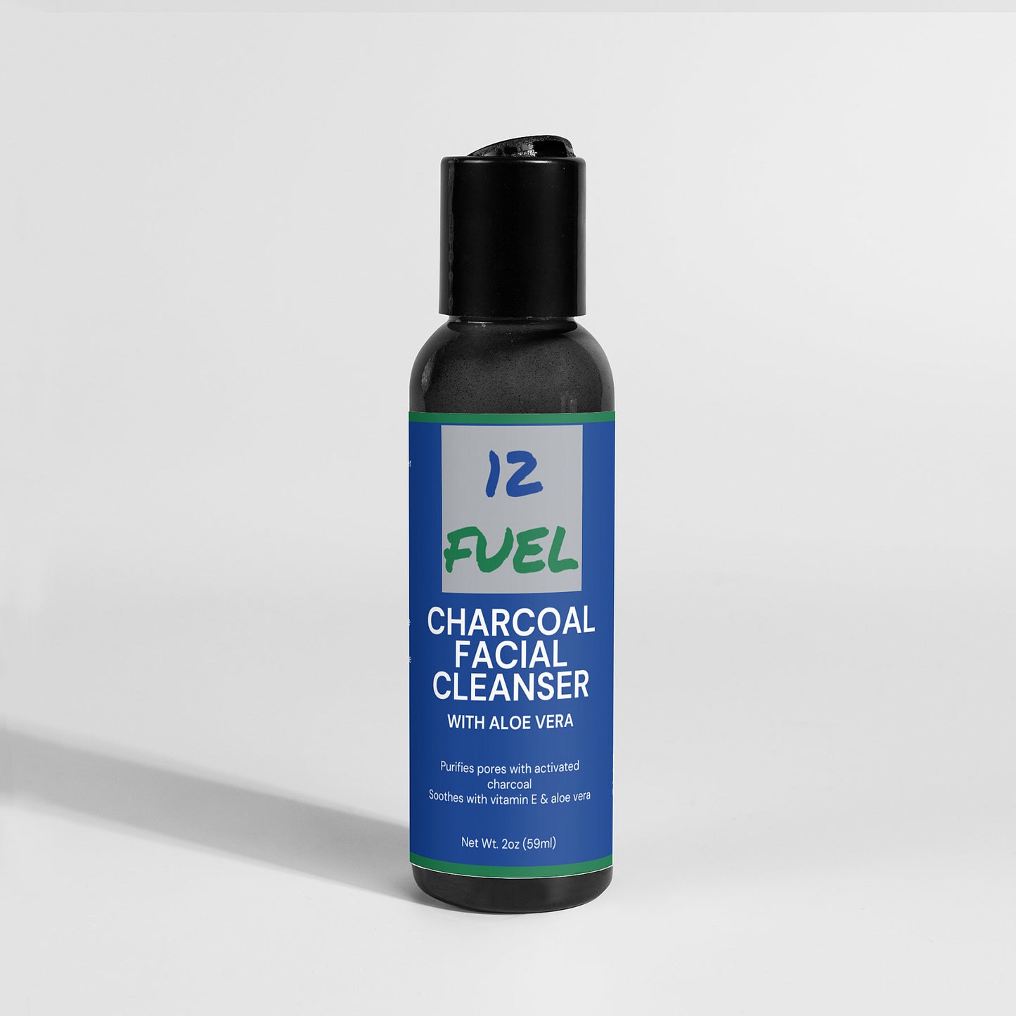 Charcoal Facial Cleanser for Daily Deep Clean and Fresh Skin