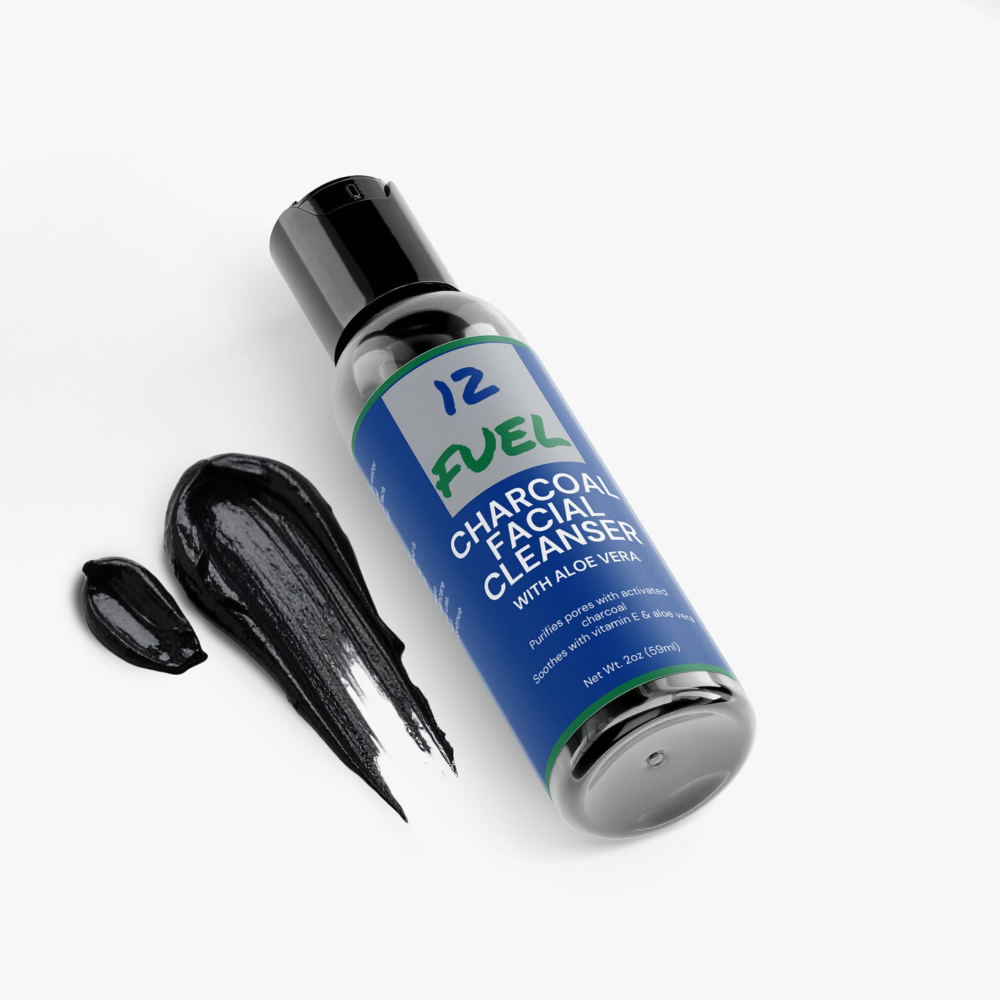Charcoal Facial Cleanser for Daily Deep Clean and Fresh Skin