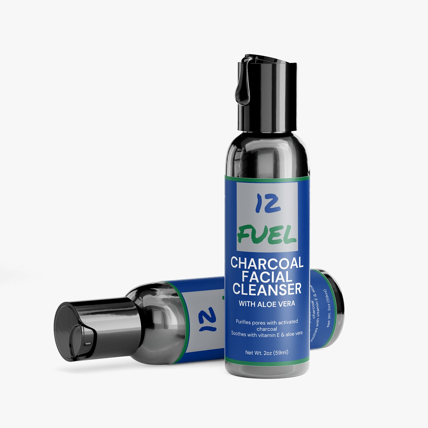 Charcoal Facial Cleanser for Daily Deep Clean and Fresh Skin