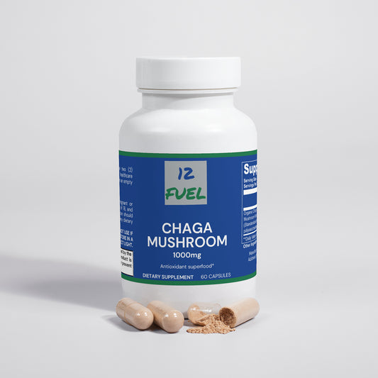 Chaga Mushroom Capsules for Daily Immune and Gut Support