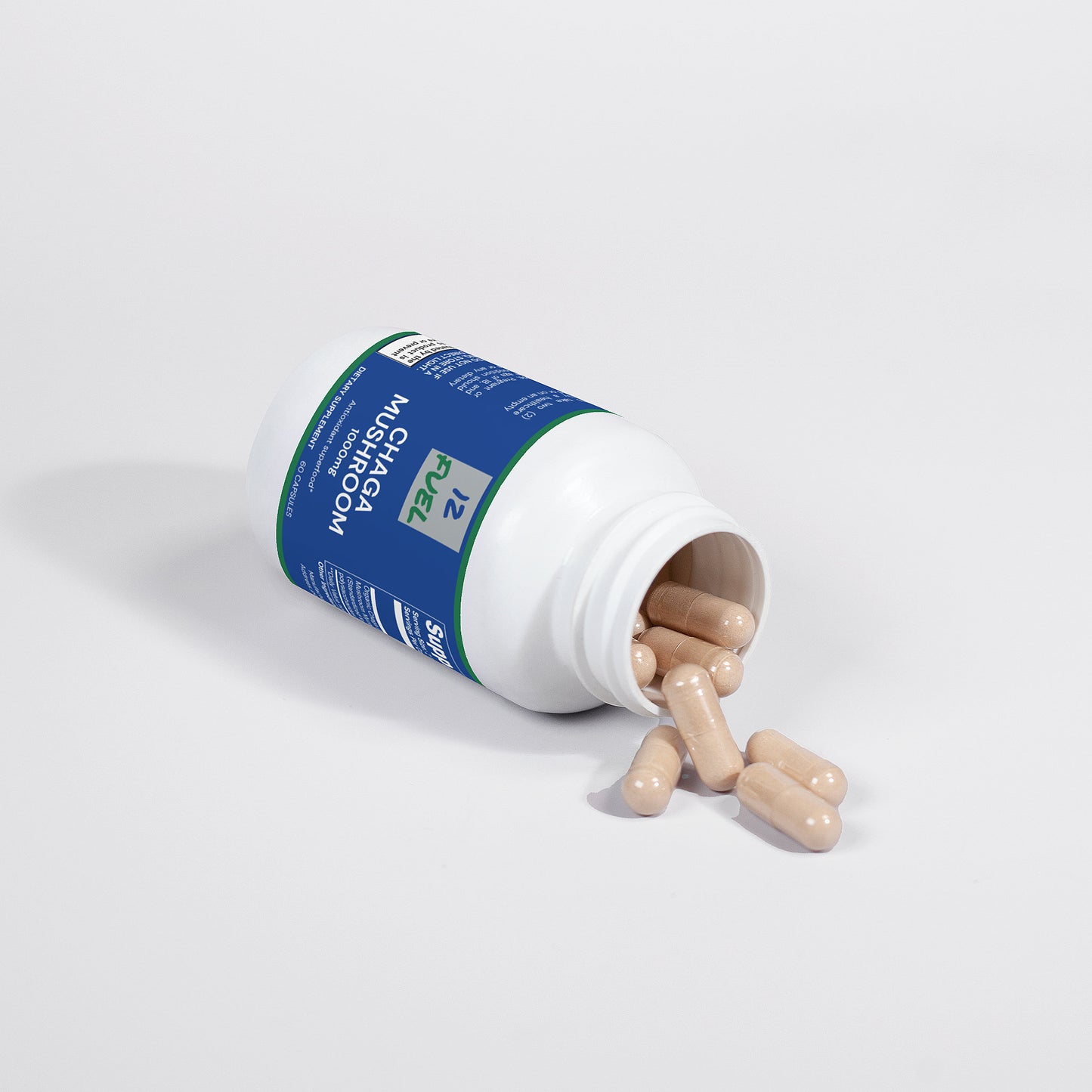 Chaga Mushroom Capsules for Daily Immune and Gut Support