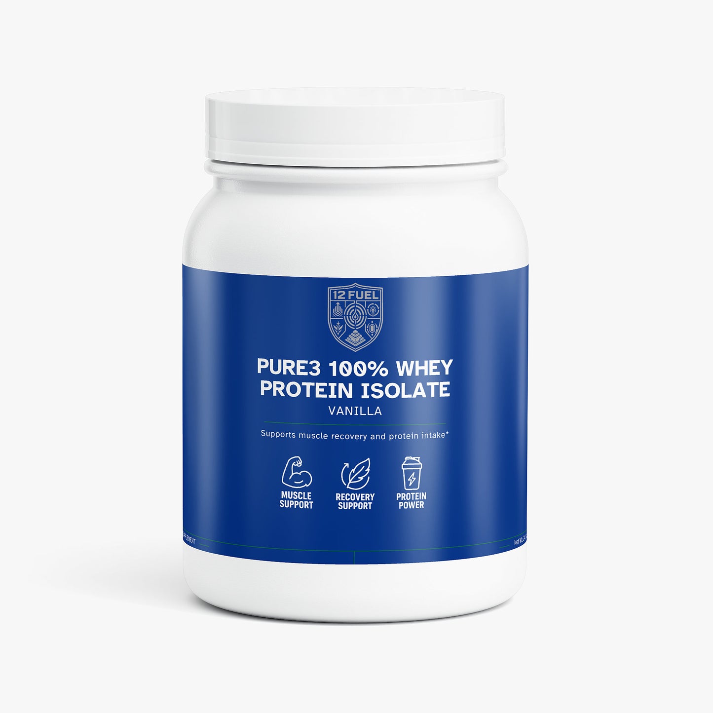Pure3 100% Whey Protein Isolate Vanilla