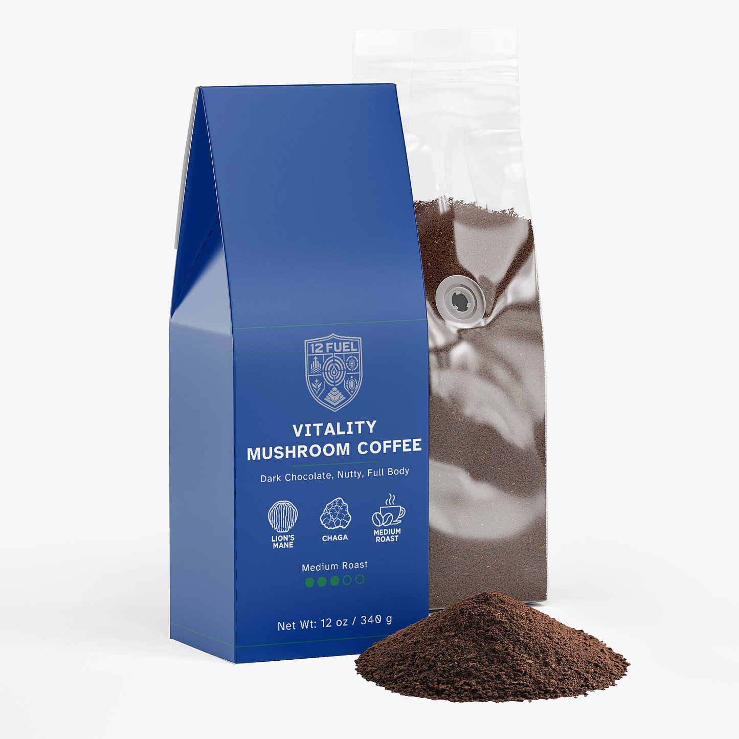 Vitality Mushroom Coffee Medium Roast