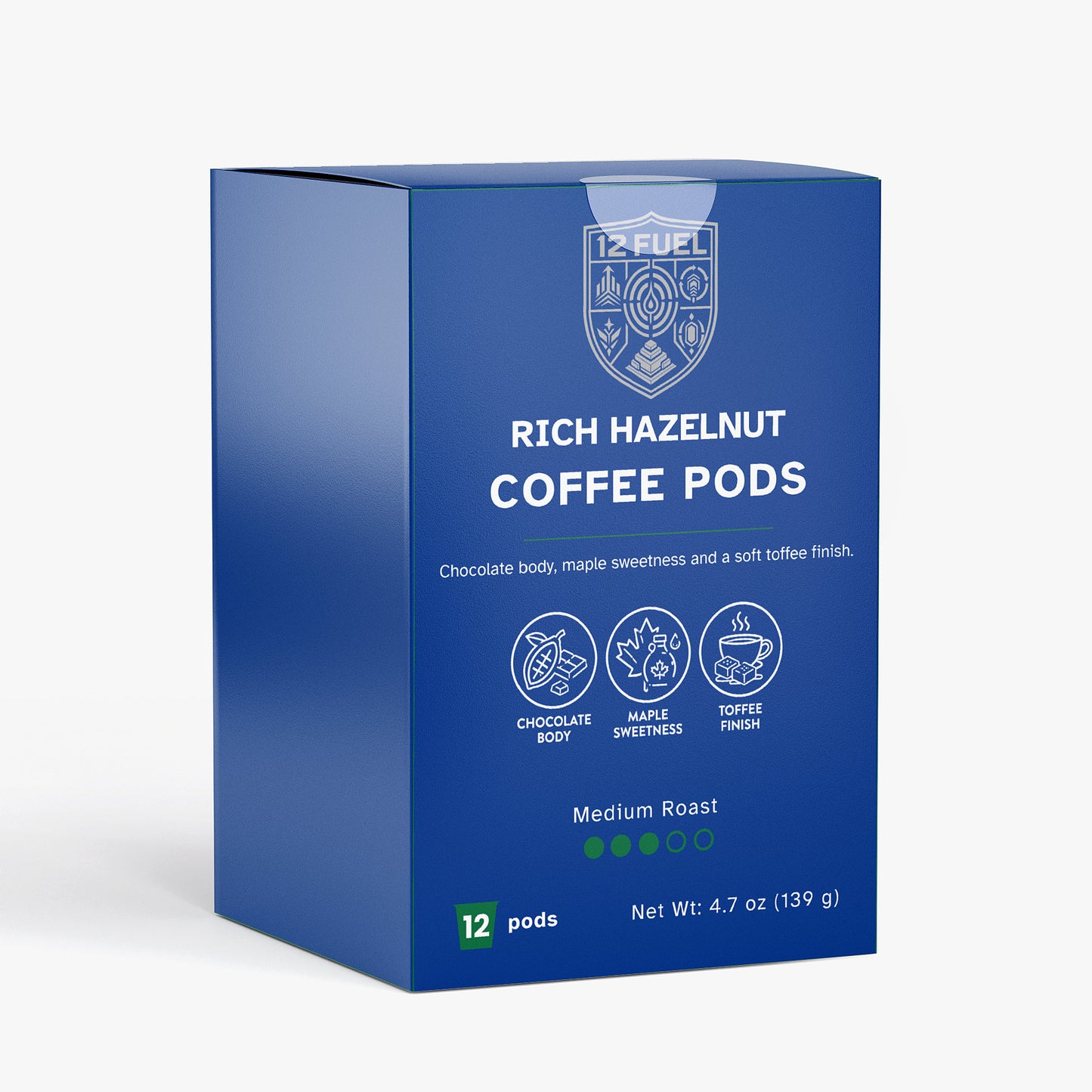 Rich Hazelnut Coffee Pods Medium Roast